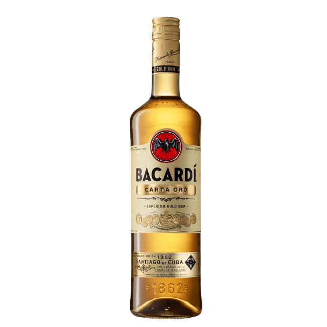 Bacardi Carta Oro Superior Gold 1Ltr